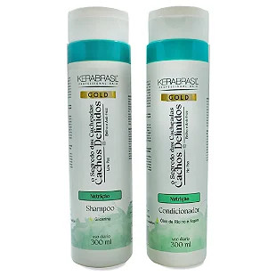 KIT SHAMPOO+COND KERABRASIL CACHOS DEFINIDOS 300ML¬
