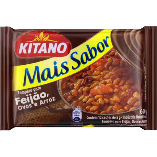 Tempero Kitano Mais Sabor feijão