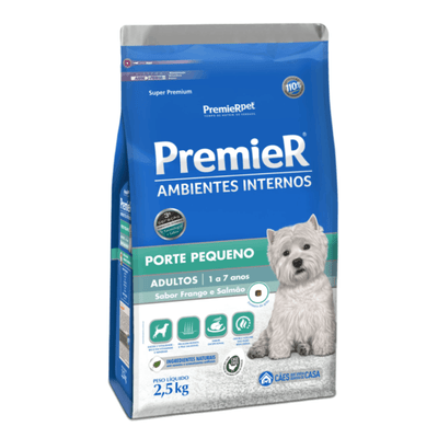 Premier Ambientes Internos Adulto Porte Pequeno 2,5kg