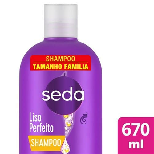 Shampoo Liso Perfeito Seda 670ml