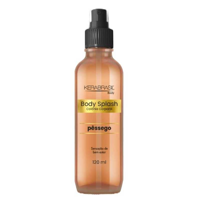 BODY SPLASH KERABRASIL PESSEGO 120ML¬