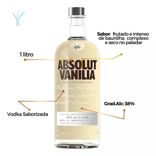 Absolut Vodka Vanilia 750ml