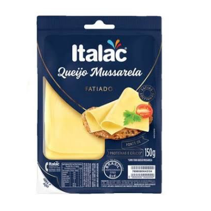 Queijo italac fatiado 150g