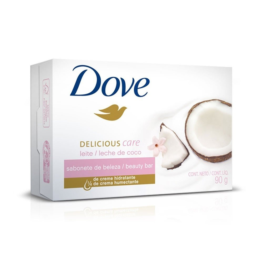 SABONETE DOVE LEITE DE COCO CX90G