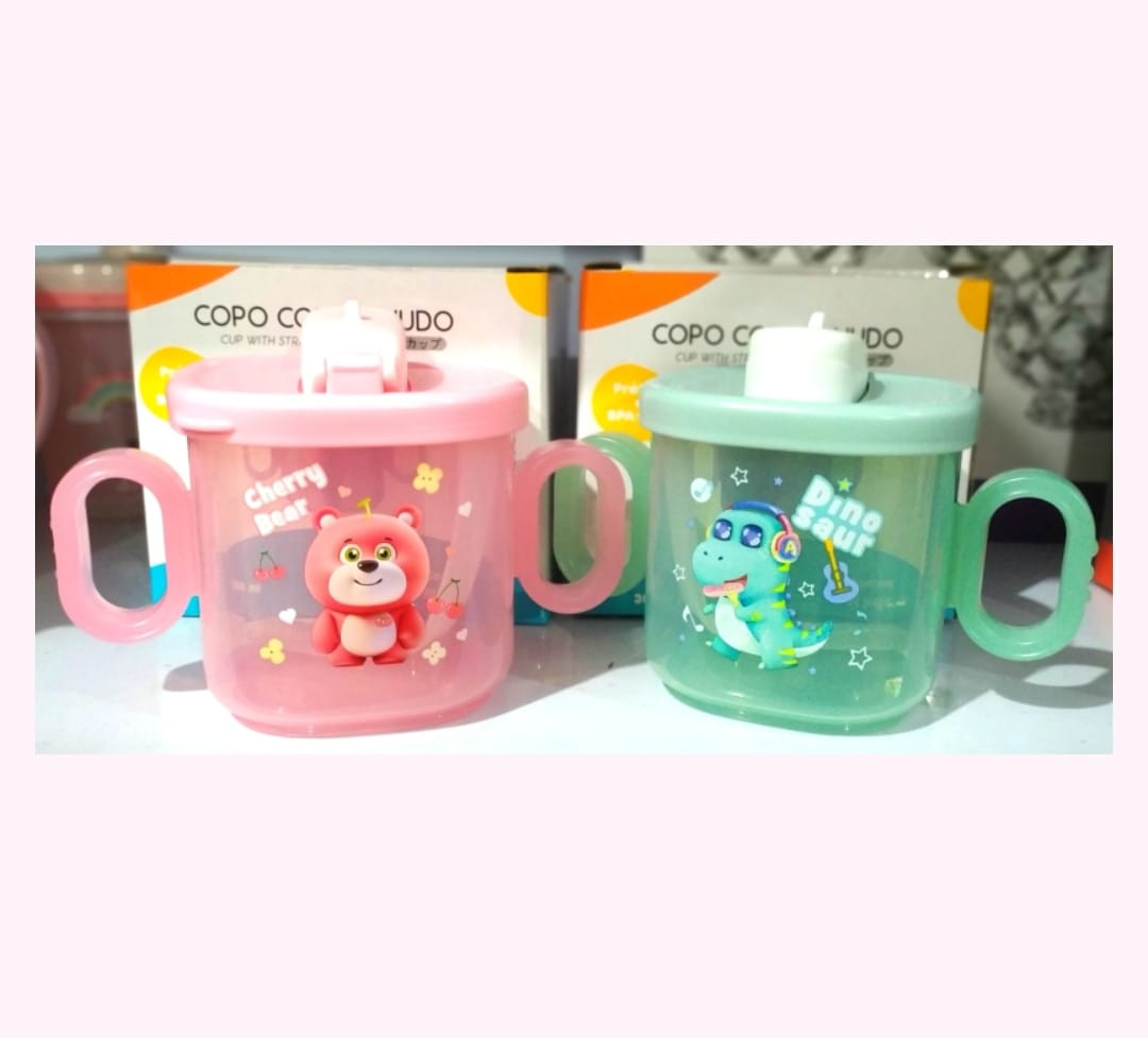 COPO INFANTIL BEBÊ DECORADO 300ML TOKYO DESING