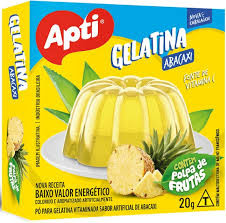 GELATINA ABACAXI APTI 20G CAIXA