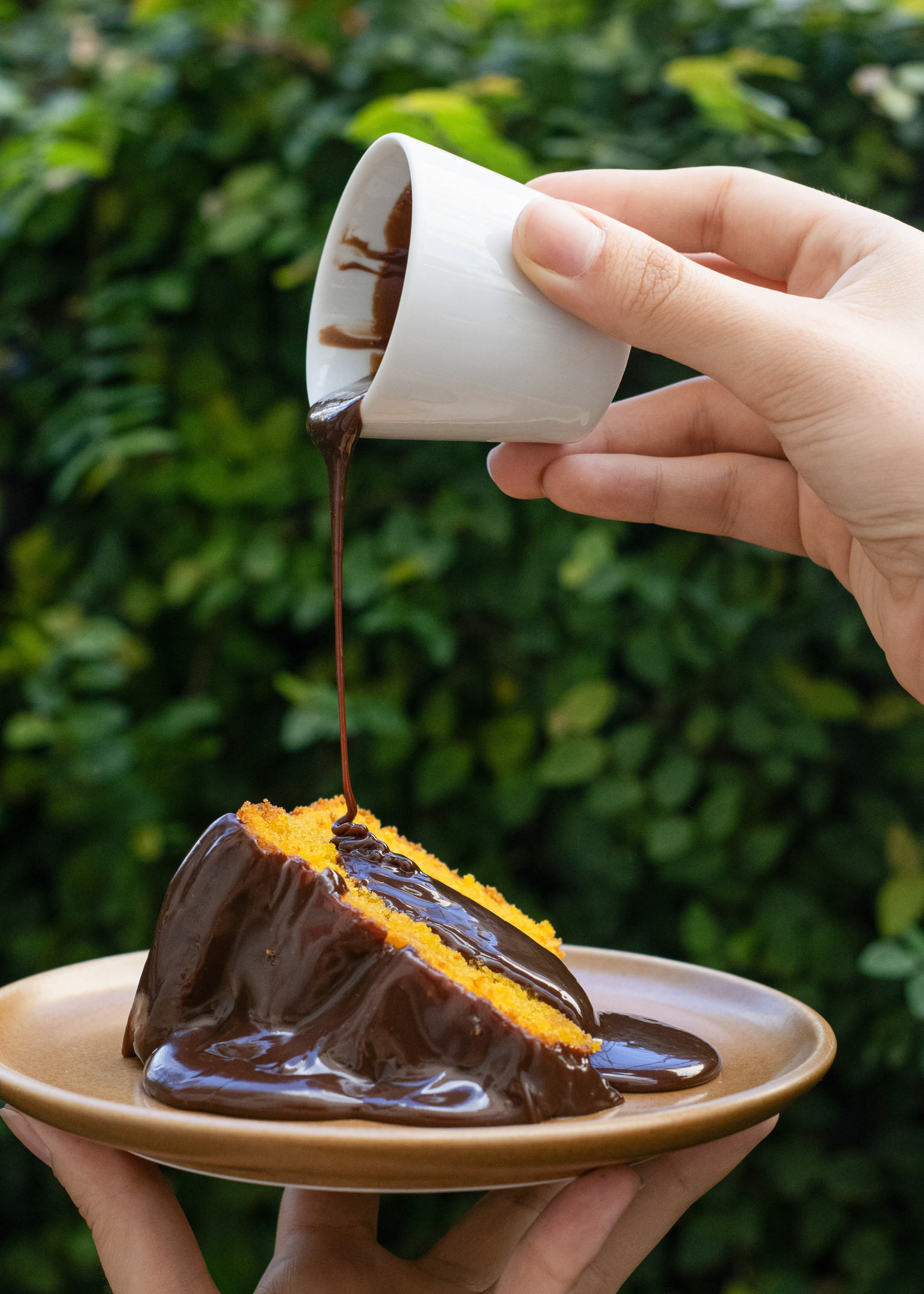 Bolo de Cenoura com Cobertura de Brigadeiro