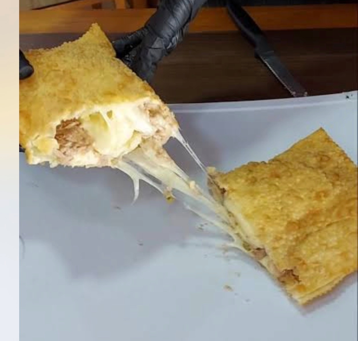 PASTEL ATUM COM MUSSARELA