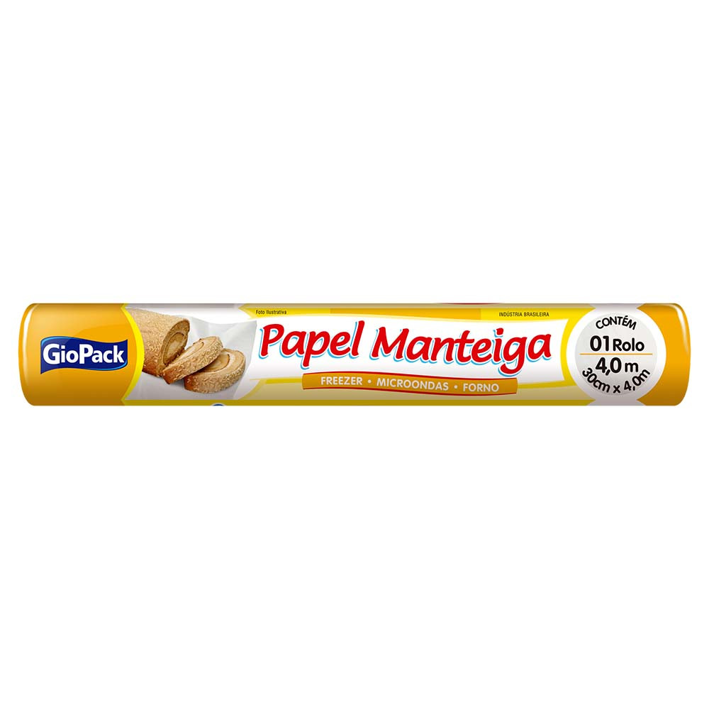 PAPEL MANTEIGA GIOPACK 30CMX4M