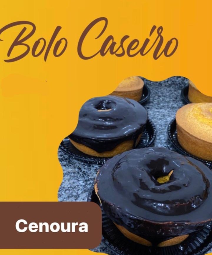 BOLO CASEIRO DE CENOURA