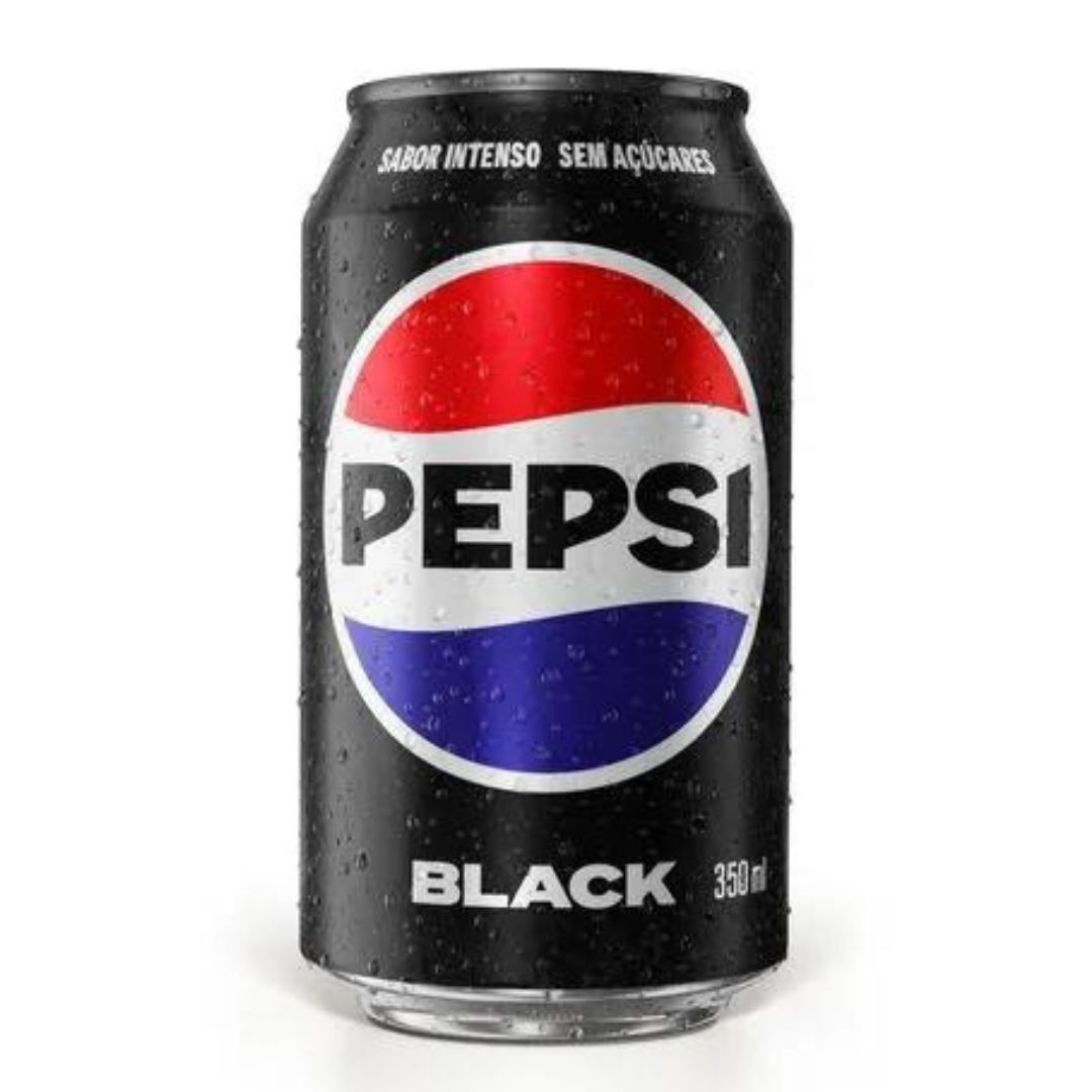 PEPSI BLACK 350ML (LATA)