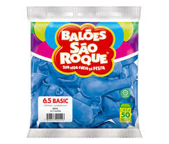 BALAO SAO ROQUE  LISO Nº6,5 AZUL C/50