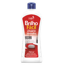 CERA LIQUIDA BRILHO FACIL VERMELHO 750ML