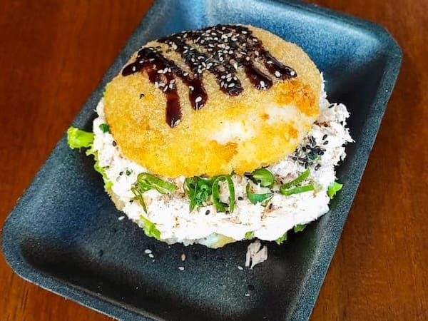 Sushi Burger Salmão Grelhado