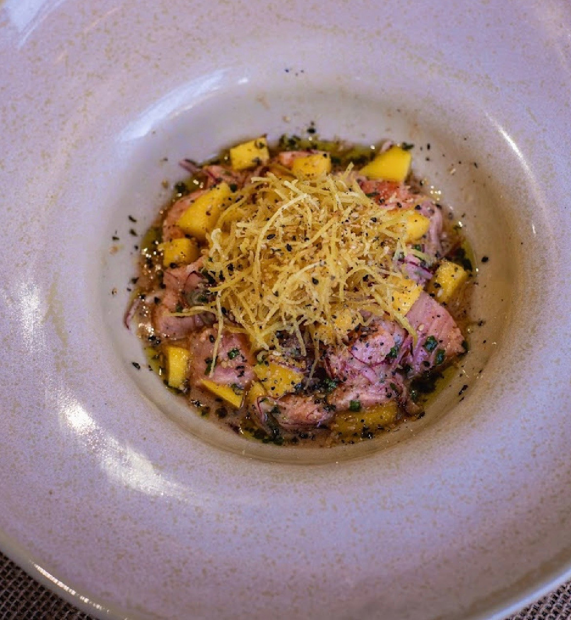 CEVICHE DE SALMAO