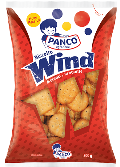 BISC PANCO WIND SALGADO 500G