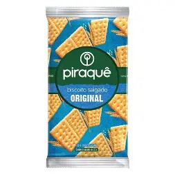 Biscoito Salgado Original (Piraque) 23g