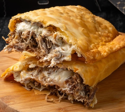 Pastel de Carne de Sol com Cream Cheese