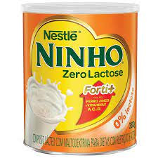 Leite em pó Ninho Zero lactose 380g