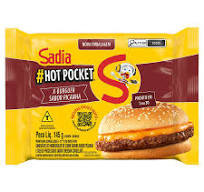 HOT POCKET X-PICANHA HAMBURGUER  SADIA 145GR