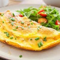 Omelete com Queijo