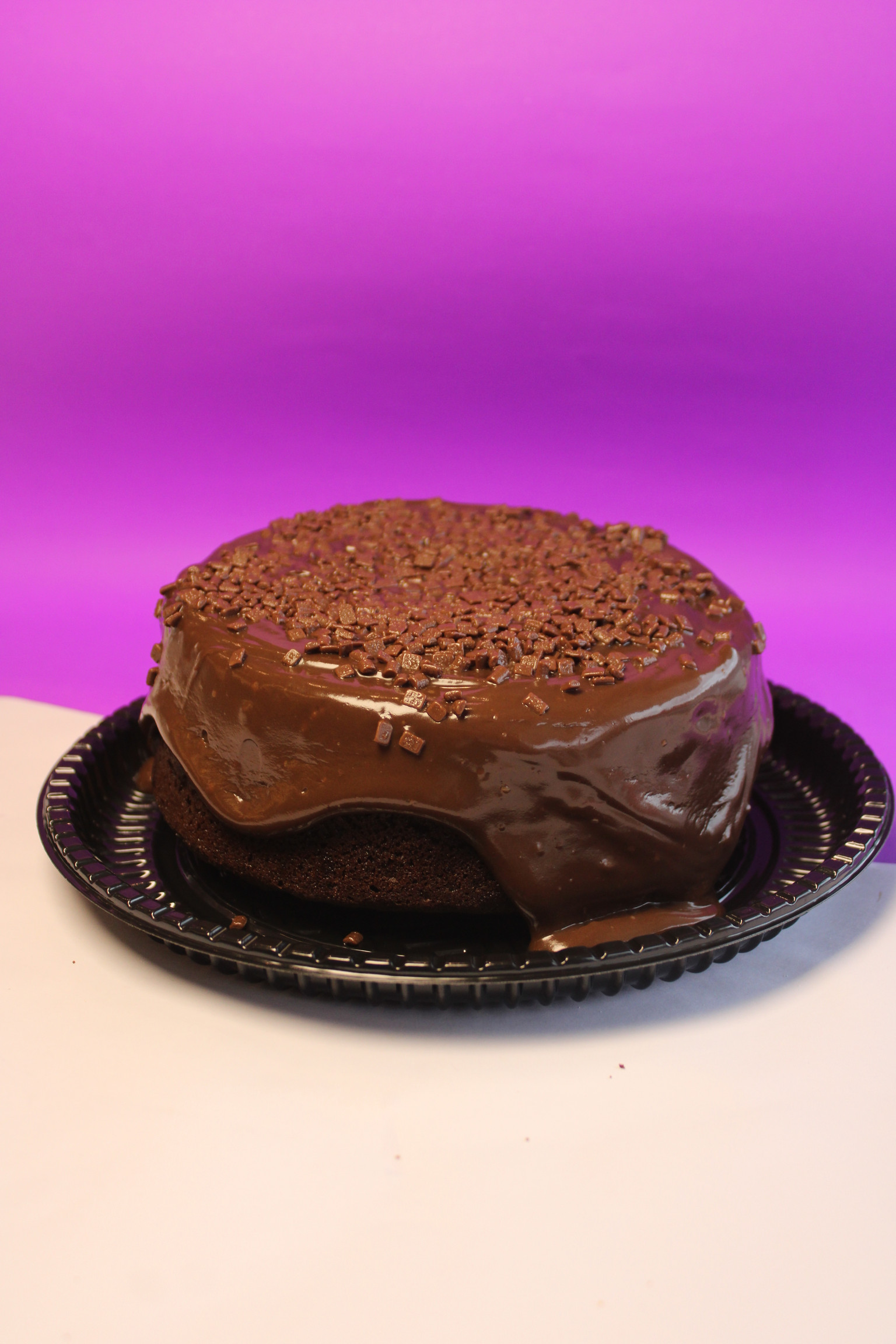 BOLO  VULCÃO DE BRIGADEIRO 