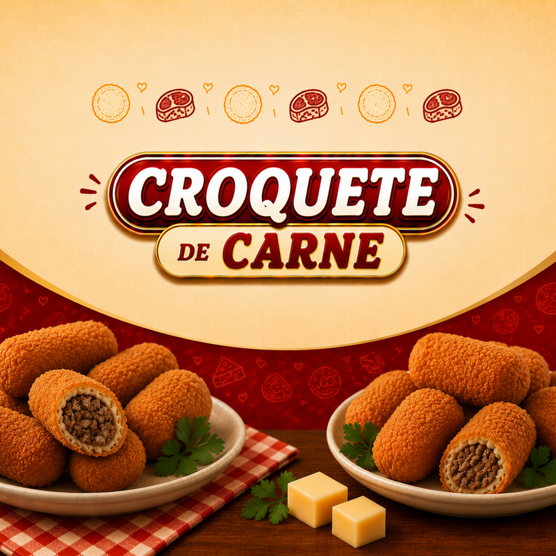 CROQUETE DE CARNE