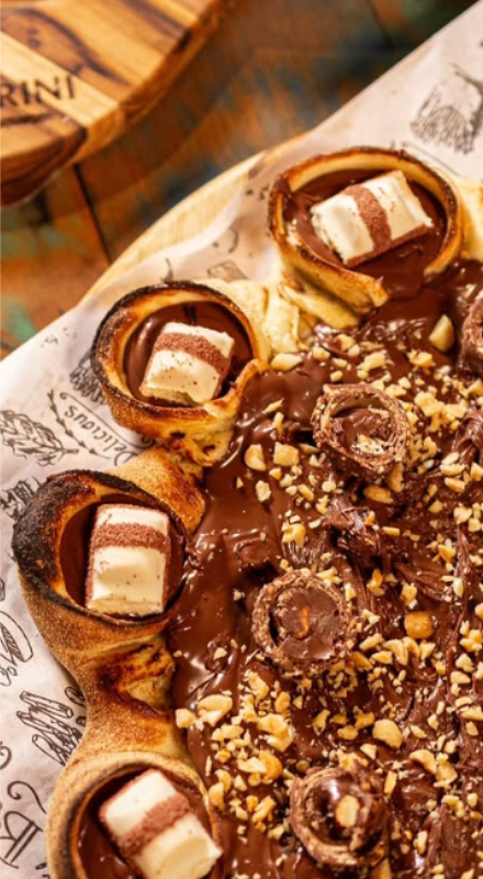 BORDA NUTELLA E KINDER