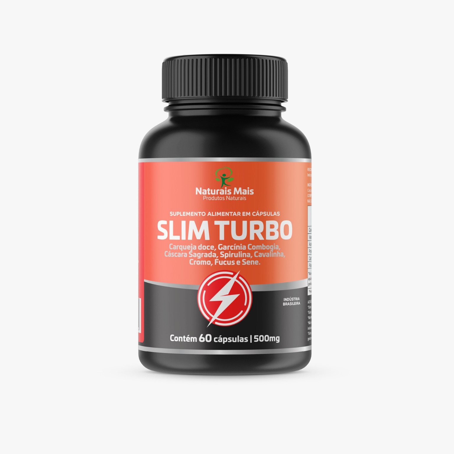 SLIM TURBO 60CAP 500MG