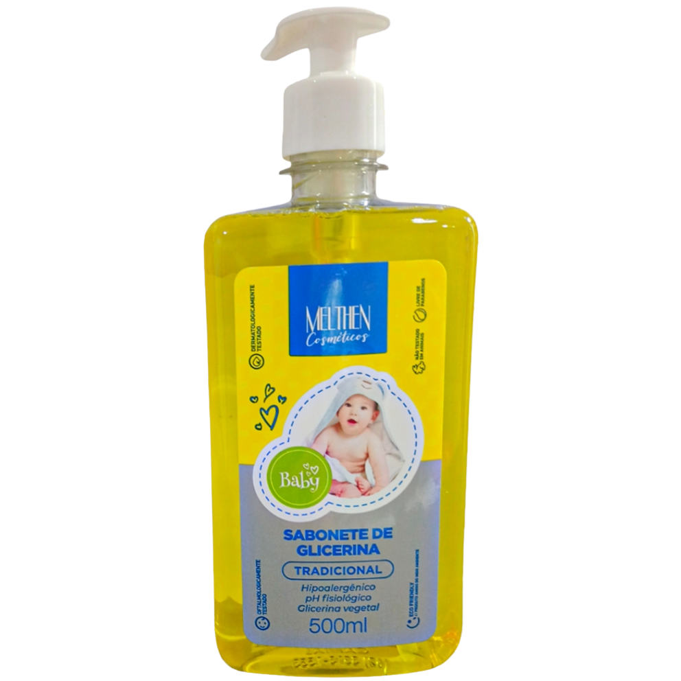 SABONETE LIQ MELTHEN GLICERINA BEBE 250ML