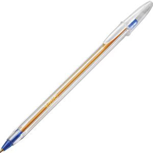 CANETA BIC CRISTAL AZUL FINA