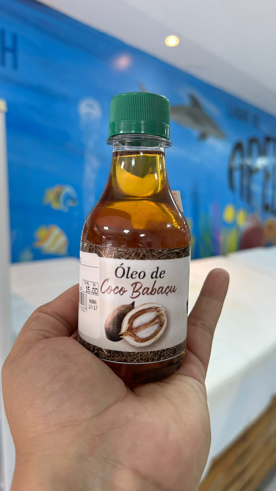 Óleo de coco babaçu (200ml)