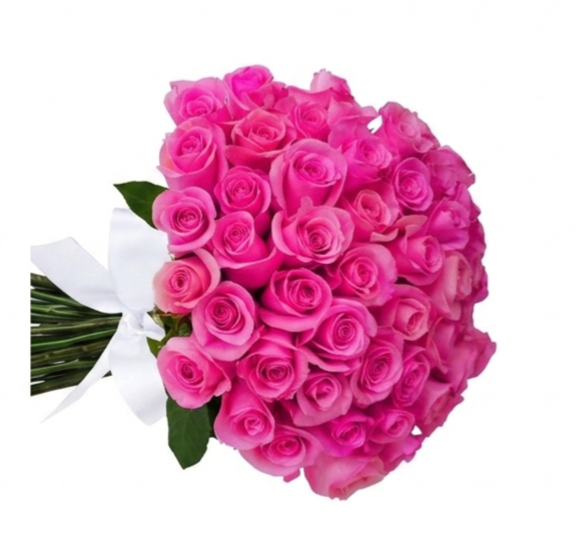 Buquê de rosas pink