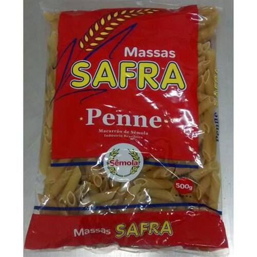 Macarrão Penne Sêmola Safra 500g