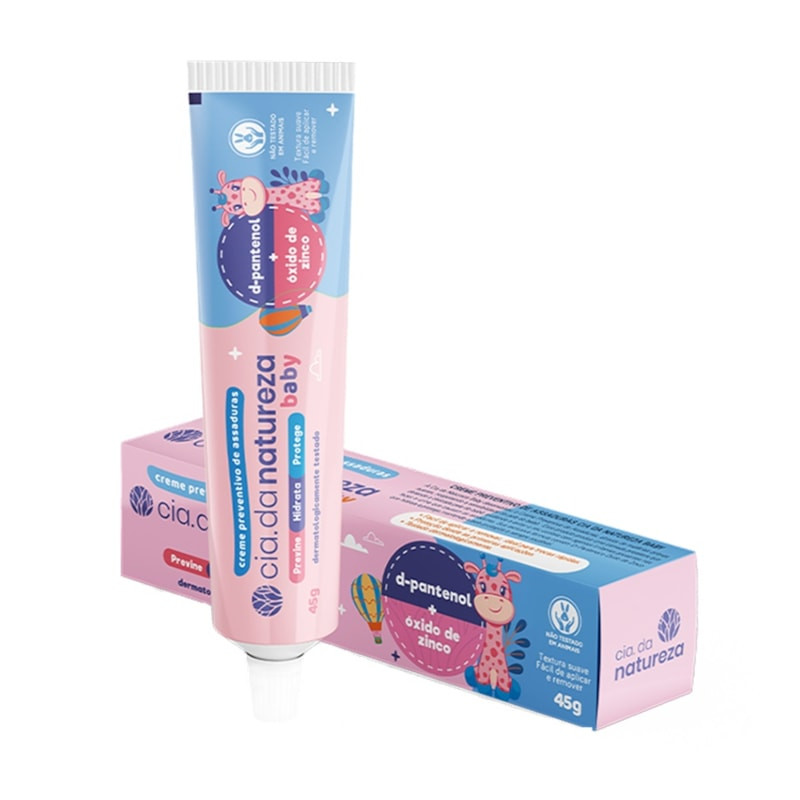 Creme Preventivo de Assaduras Cia. Da Natureza 