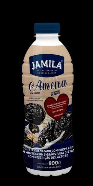 Iogurte Ameixa C/5 Grao Desnatad Jamila 900g S/Lac