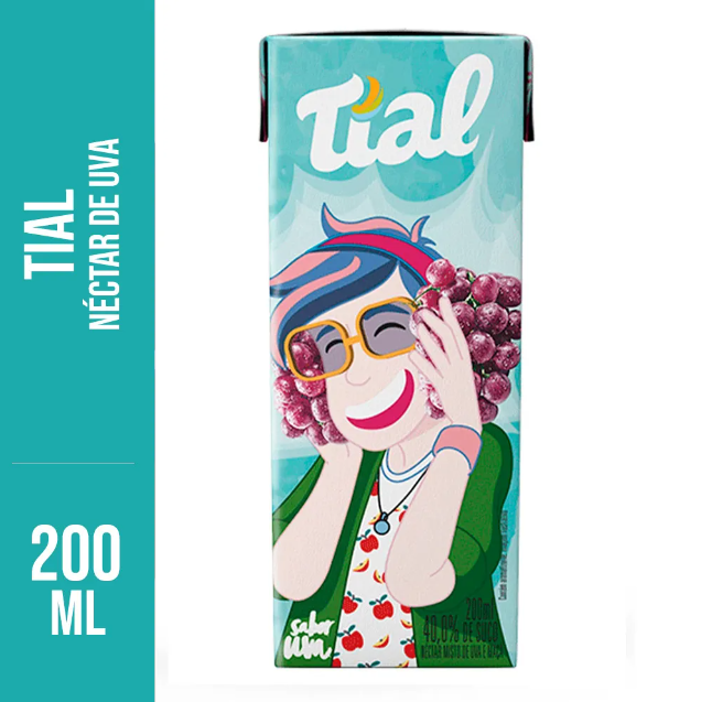 Suco Tial Kids Uva 200ml