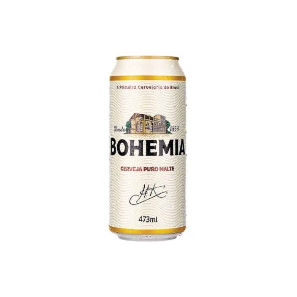CERVEJA PURO MALTE BOHEMIA 473 ML