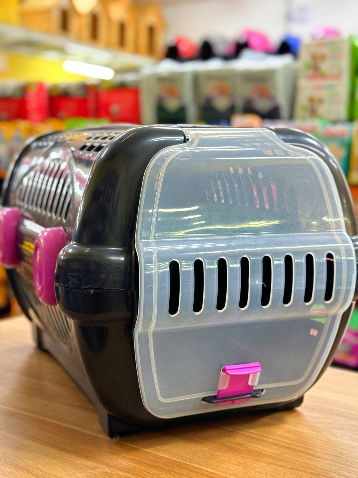 Transporte Visor Transparente N.3 Rosa 