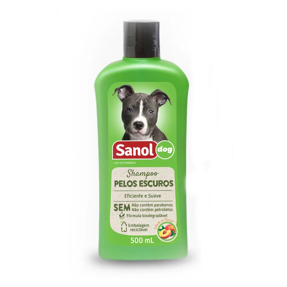 Shampoo Sanol Pelos Escuros 500ml
