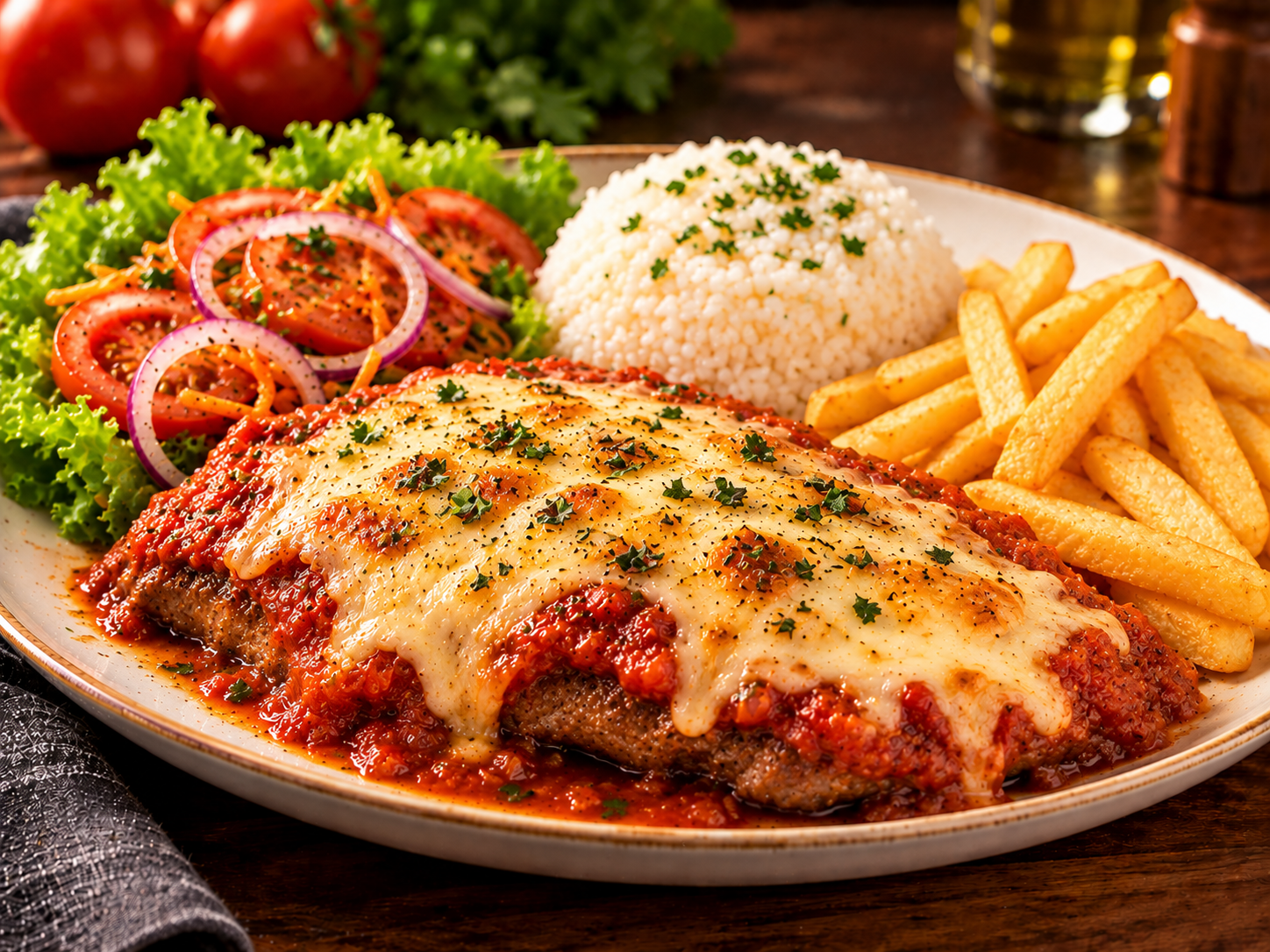 PARMEGIANA DE CARNE