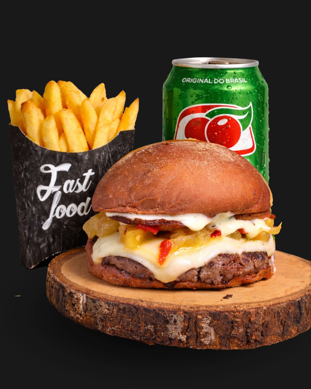 COMBO BURGUER AUSTRALIANO