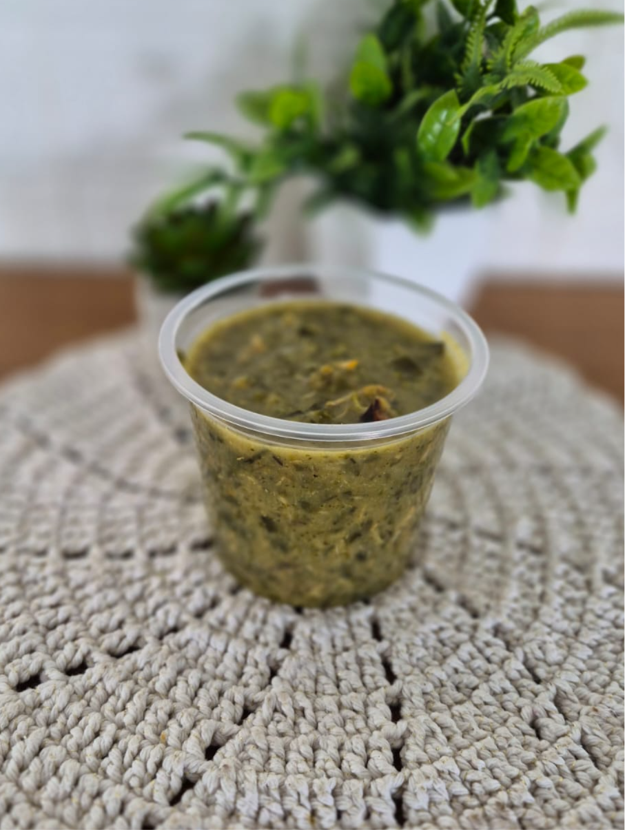 CALDO VERDE C/ FRANGO E BACON (DETOX) 380 ML Congelado.
