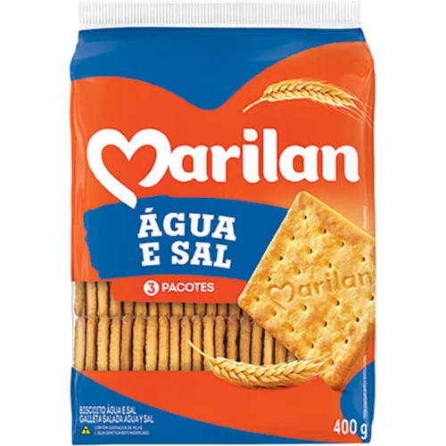 Biscoito Agua e Sal Marilan 300g