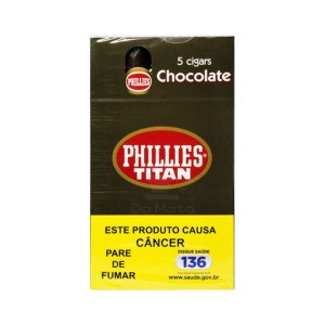CAIXA CHARUTO TITAN CHOCOLATE