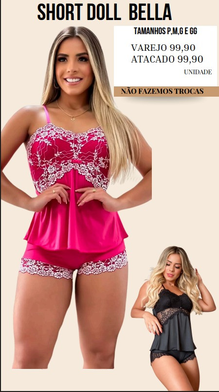 SHORT DOLL BELLA GG