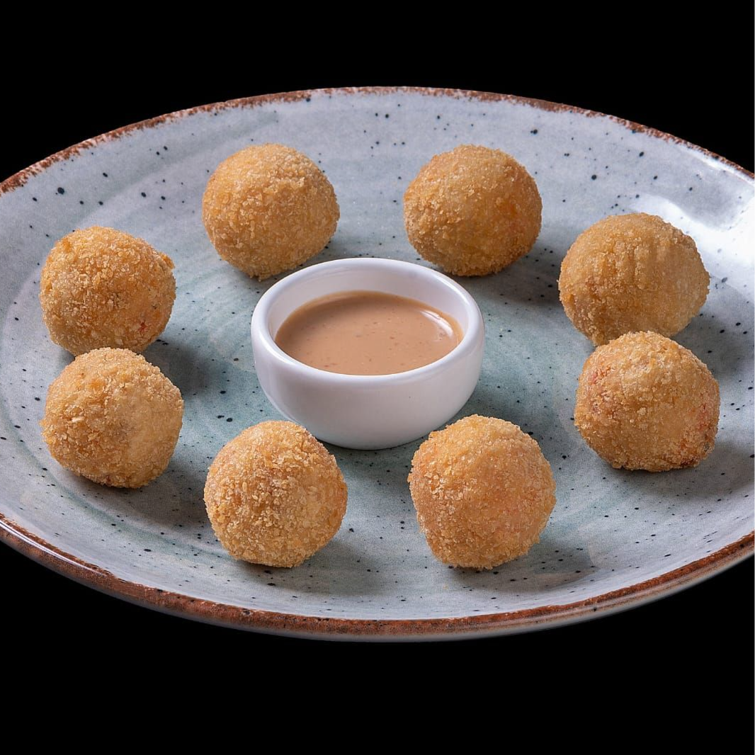 Bolinho de Salmão