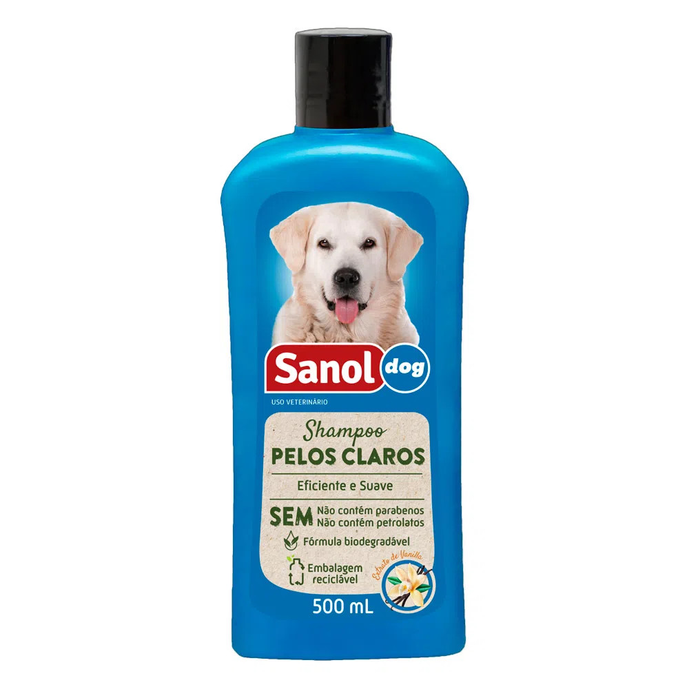 Shampoo Sanol Pelos Claros 500ml
