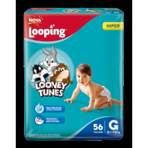FRALDA LOOPING JUMBINHO XXG