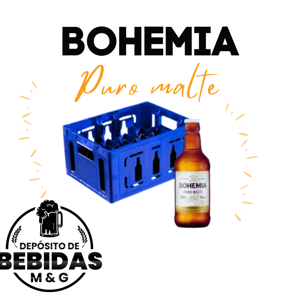 BOHEMIA CAIXA RETORNAVEL 23 UNIDADES